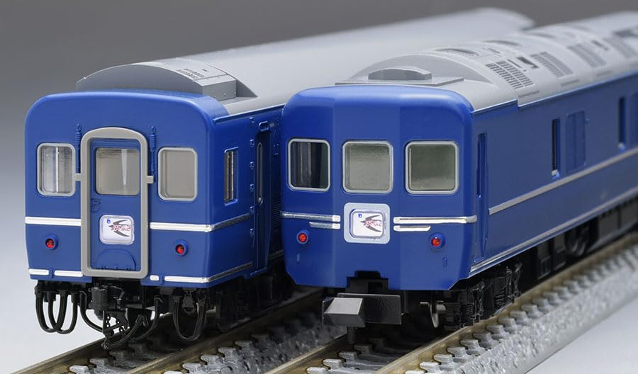 TOMIX N Gauge JNR 24 Series 25 100 Type Hayabusa Set 98802 Railway Model Passenger Car