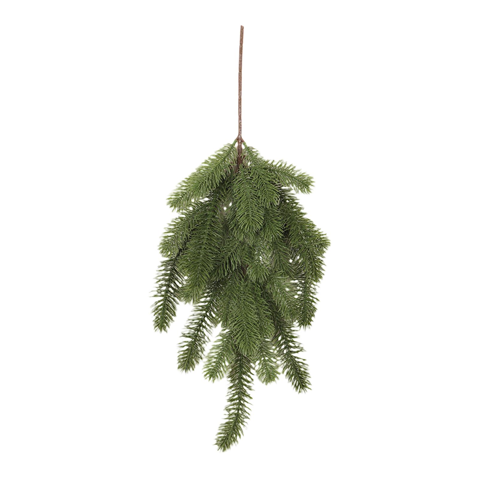 

Рождественский каплевидный сваг, Каплевидный венок из искусственной хвои Норфолк, Искусственный сваг-венок, Каплевидный дверной сваг для входной двери, Домашний настенный декор One Size