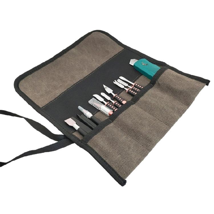 Tool Roll Organisers, Multipurpose Tool Box Organisers, Roll Up Tool Bag, Tool Roll Bag, Wrench Roll Up Bag Tool Bag