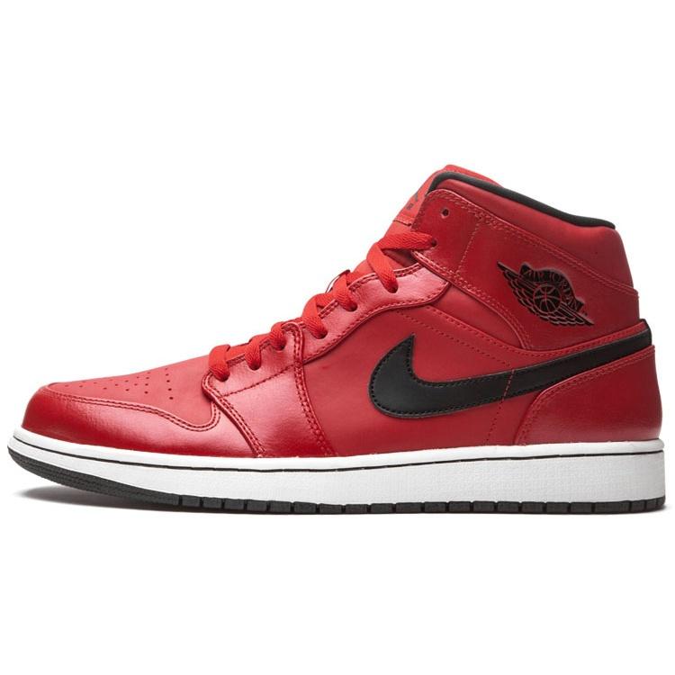 Air Jordan 1 Retro Mid  Gym Red  Men s 554724-602 EU 40.5