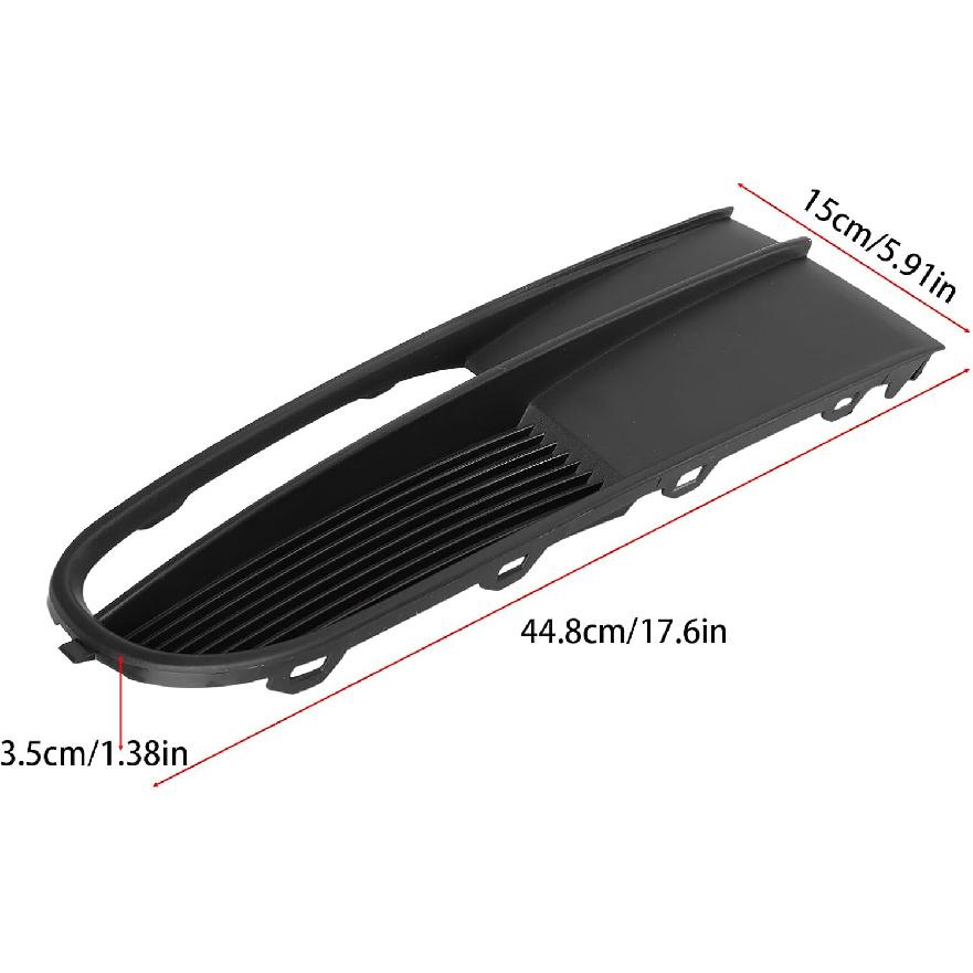 Nebelscheinwerferabdeckung Blende Front Rechts Kompatibel für Beetle 2012-2019 Ersetzt VW1039128