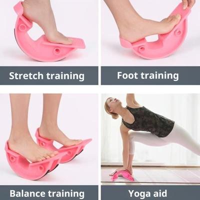 Yousheng 2Pcs Foot Rocker Calf Stretcher Plantar Fasciitis Achilles Tendonitis Ankle Lower Leg Pain Relief Balancing Training Muscle Stretching Slant
