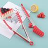 Silicone Pasta Clips Stainless Steel Cooking Serving Tongs Kitchen Tongs  Cooking Accessories
