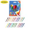 24/12PCS Colorful Crayons Safe Non-Toxic Drawing Toys For Children Graffiti Coloring Pencil Pen Painting Students Stationery