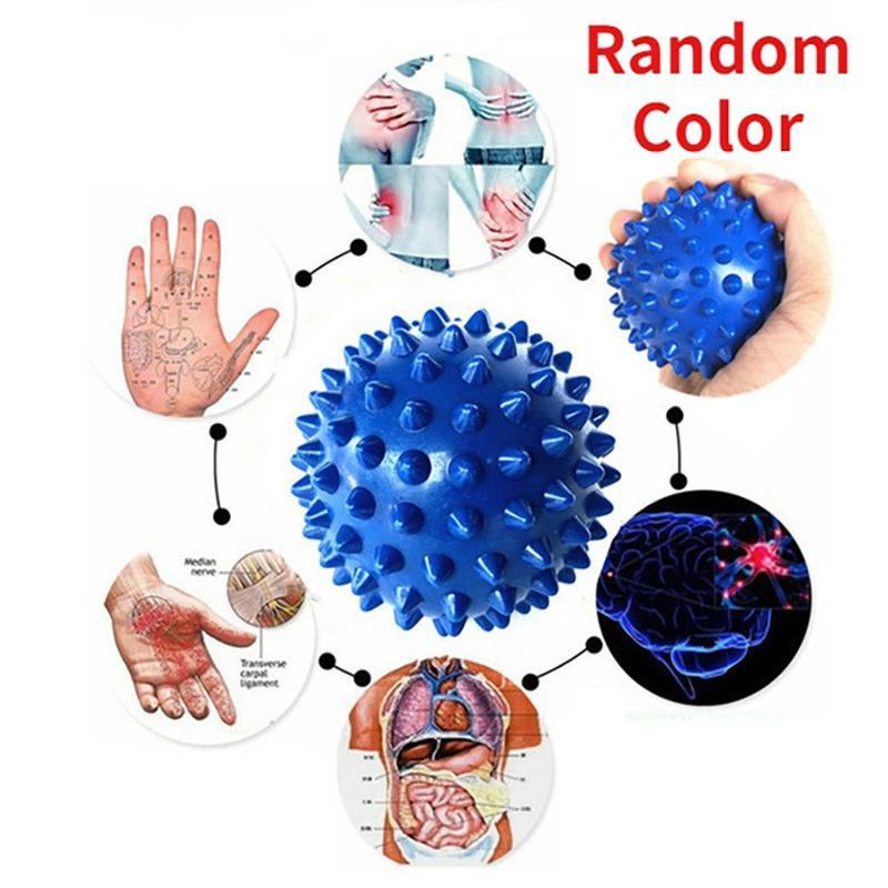 Jordnötsmassageboll Fasciaboll Hälsomassage och yogaboll Muskelavslappning Fitness Igelkottsrehabiliteringsträning