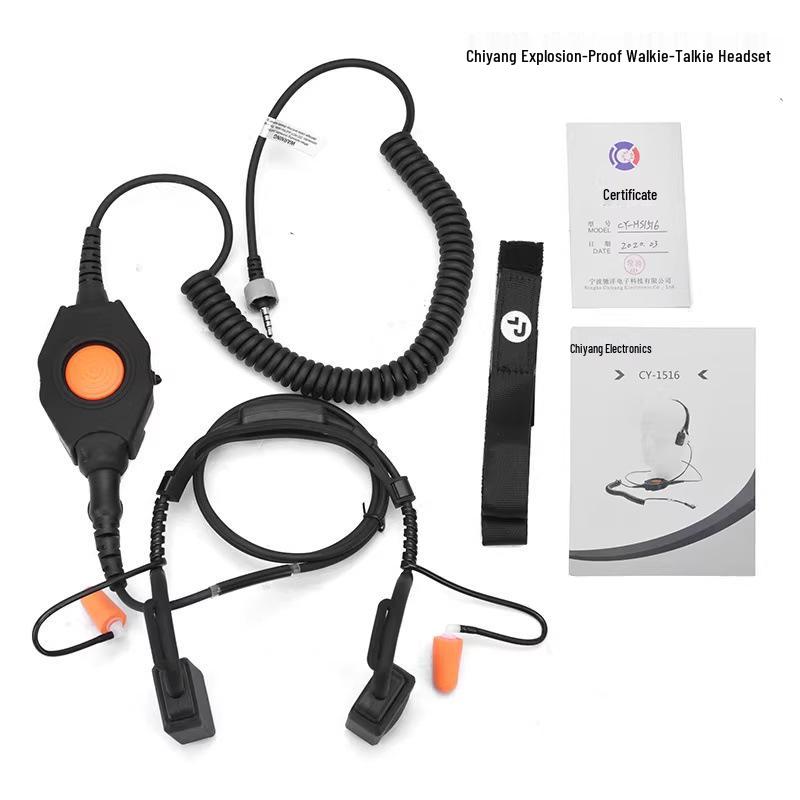 

Marine Firefighting Explosion-Proof Headset with Throat Mic & Bone Conduction Headset Other