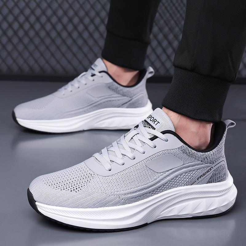 

2025 New Large Size Sneakers Men s Running Shoes Size 38-45 Fashion Casual Shoes Teen Mesh 45