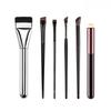 6PCS Makeup Brush Eye Shadow Lip Brush Foundation Make-up Brush Concealer Blade Brush Nose Shado/ Stipple Brush Detail Brush Set