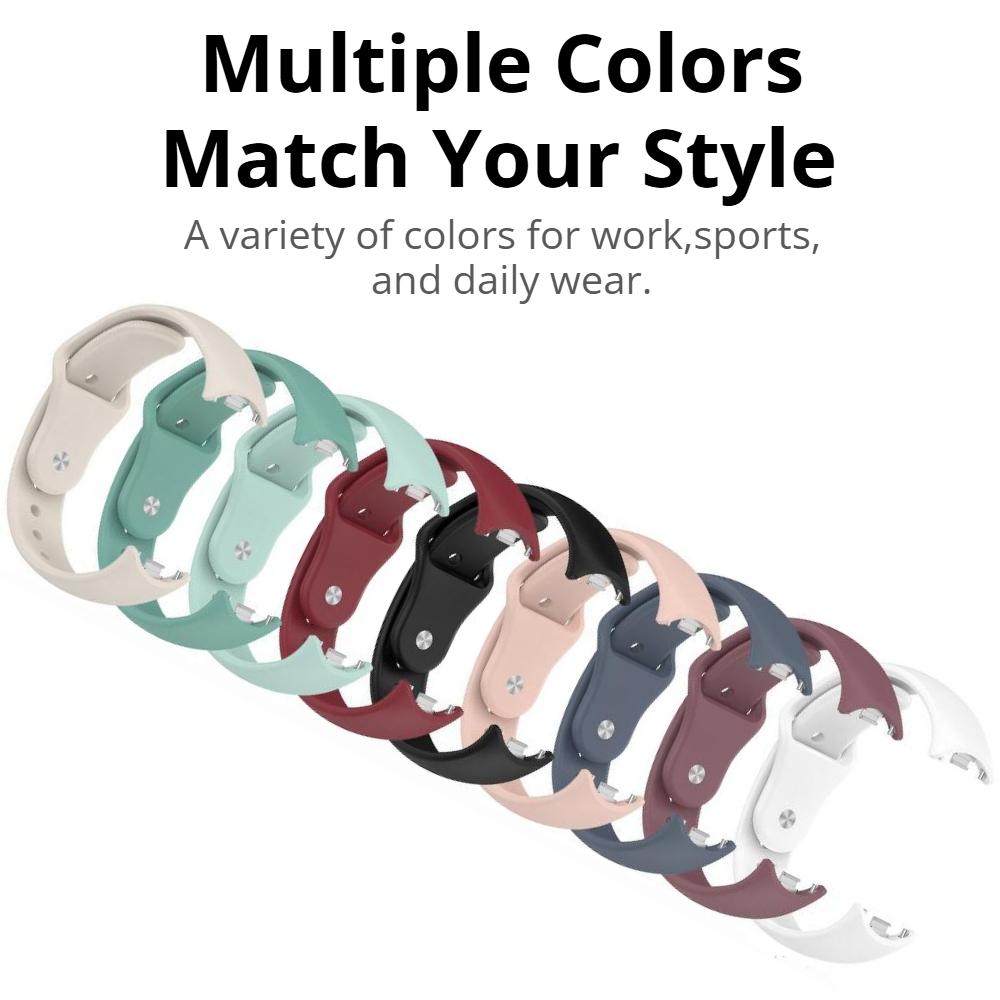 Für Xiaomi Band 8 9 10 Armband SmartWatch Zubehör Silikon Sport Ersatzarmband pulseira correa Für MiBand 10 Armband