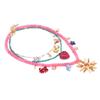 3Pcs/Set  Colorful Resin Beaded Charms Necklaces For Women Summer Ocean Vacation Style Party Jewelry Neck Accessories