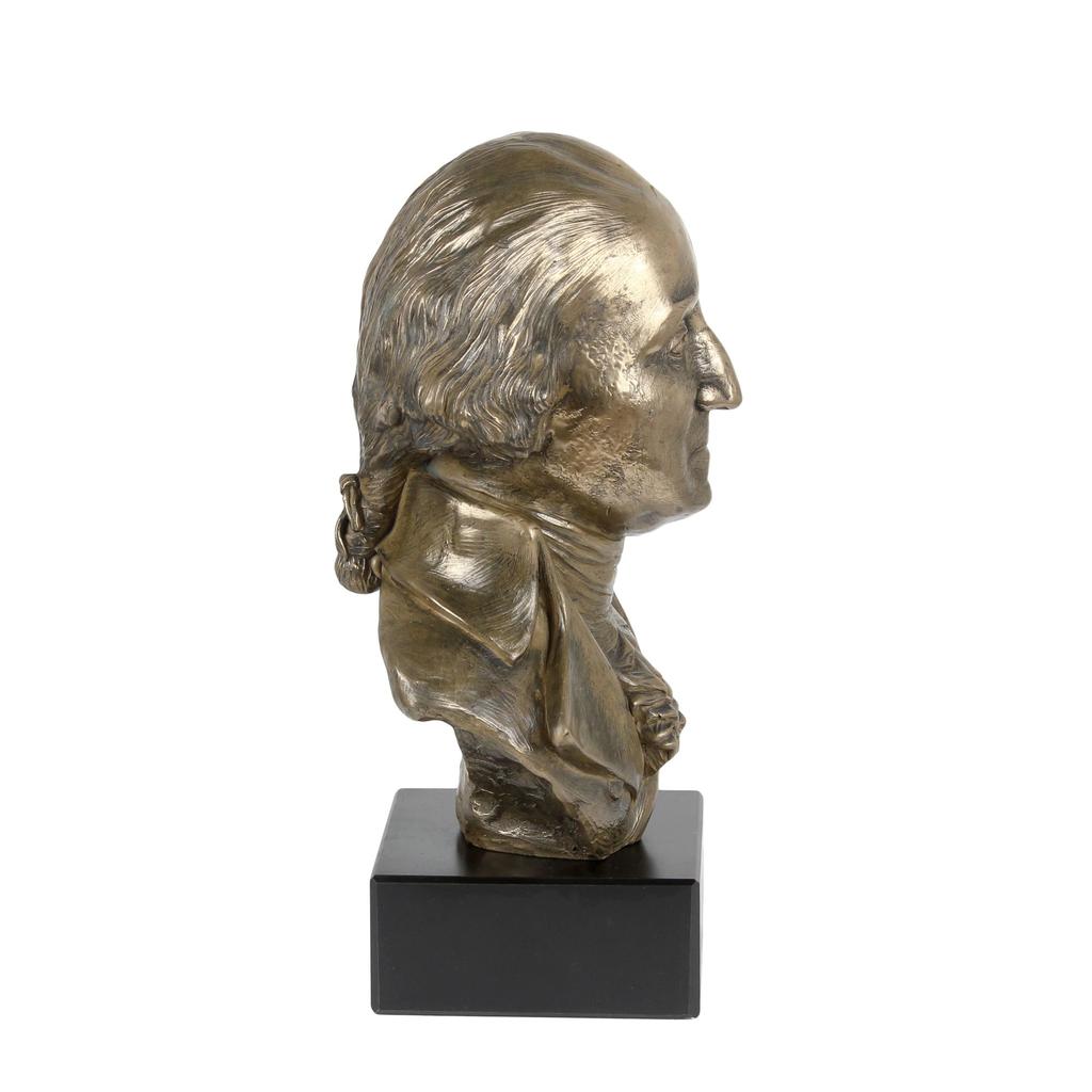 George Washington - marble bust, statuette of a famous person, decoration for office, school, and hotel by the Art-Dog brand