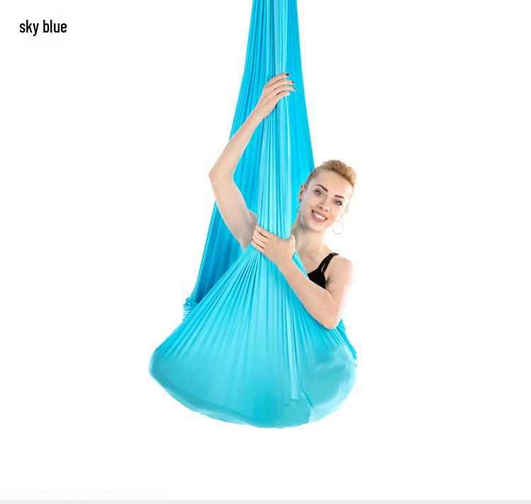 Inversion Gravity Bungee Aerial Yoga Hammock with Hanging Straps for Home or Studio