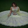 Enchanting Sage Green Embroidered Lehenga Choli Set