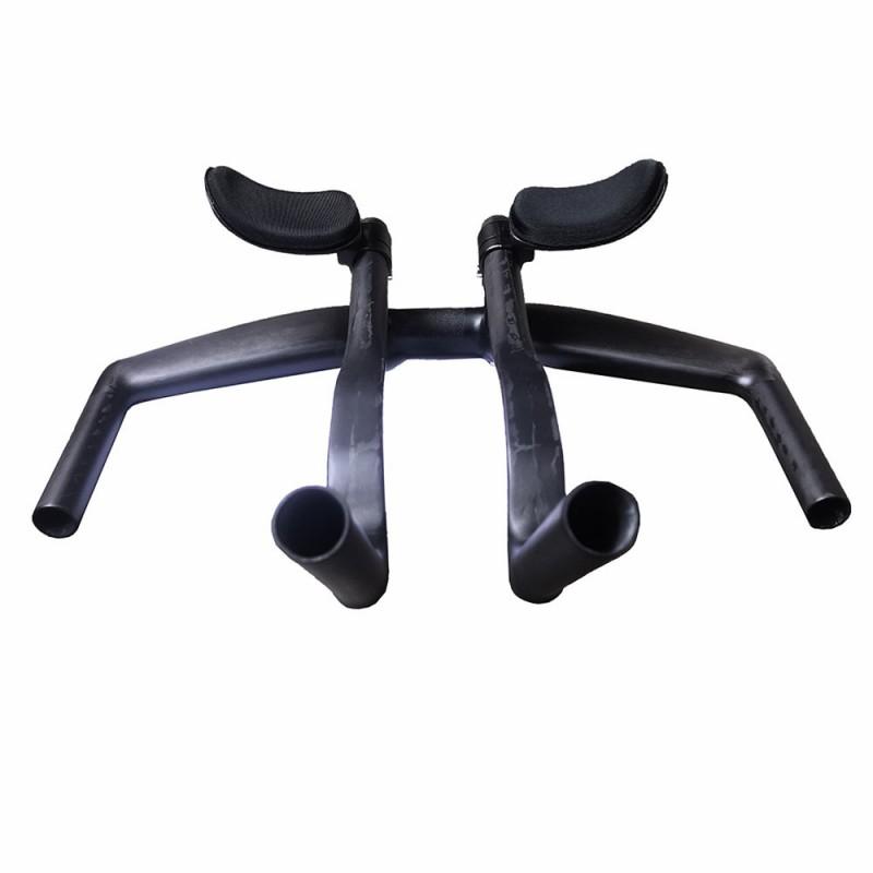 Carbon Fiber Road Bike Handlebars TT Rest Bar Long Distance Cycling Training
