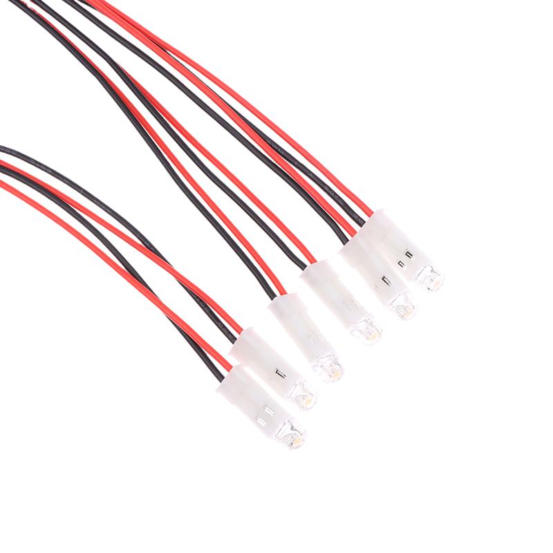 Led Beads Miniature Small Night Light/Bulb Materials Making Creative Model Dollhouse Illumination Scene Layout Diorama Kit 1Set