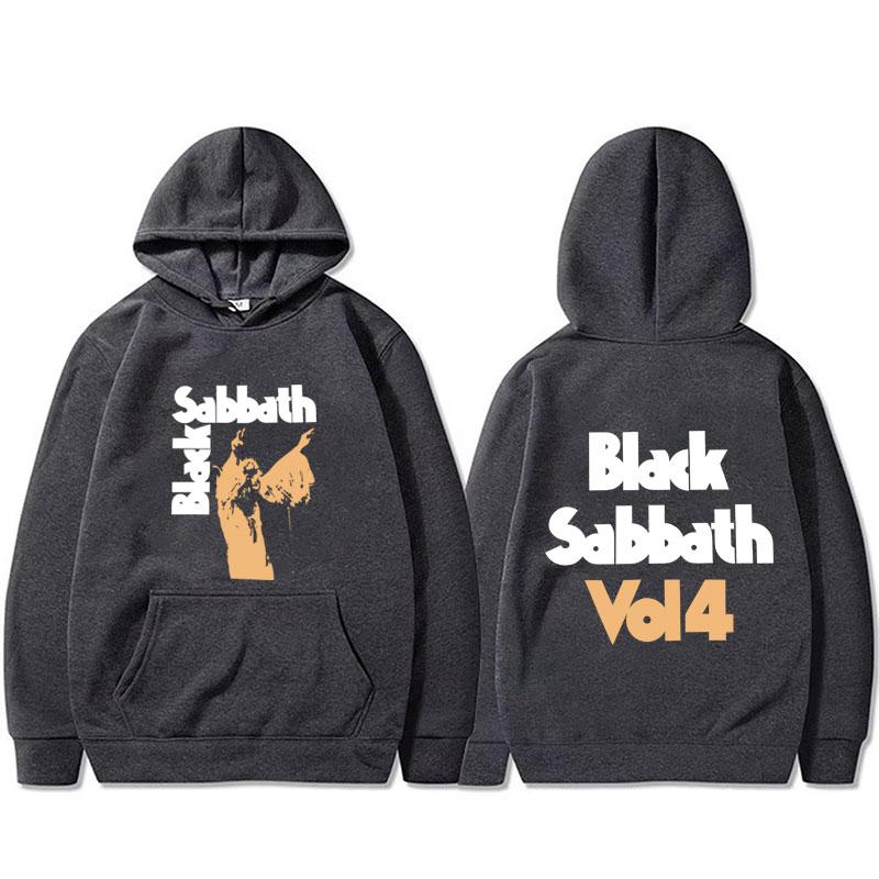 Black Sabbath Ozzy Osbourne Vol 4 Album Hoodie Herren Damen Heavy Metal Rock Band Streetwear Vintage Winter Pullover Herbst Hoodies