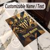 Crystal Velvet Rug Athletic Bilbao FC Print Custom Name Text Floor Mat Home Decor
