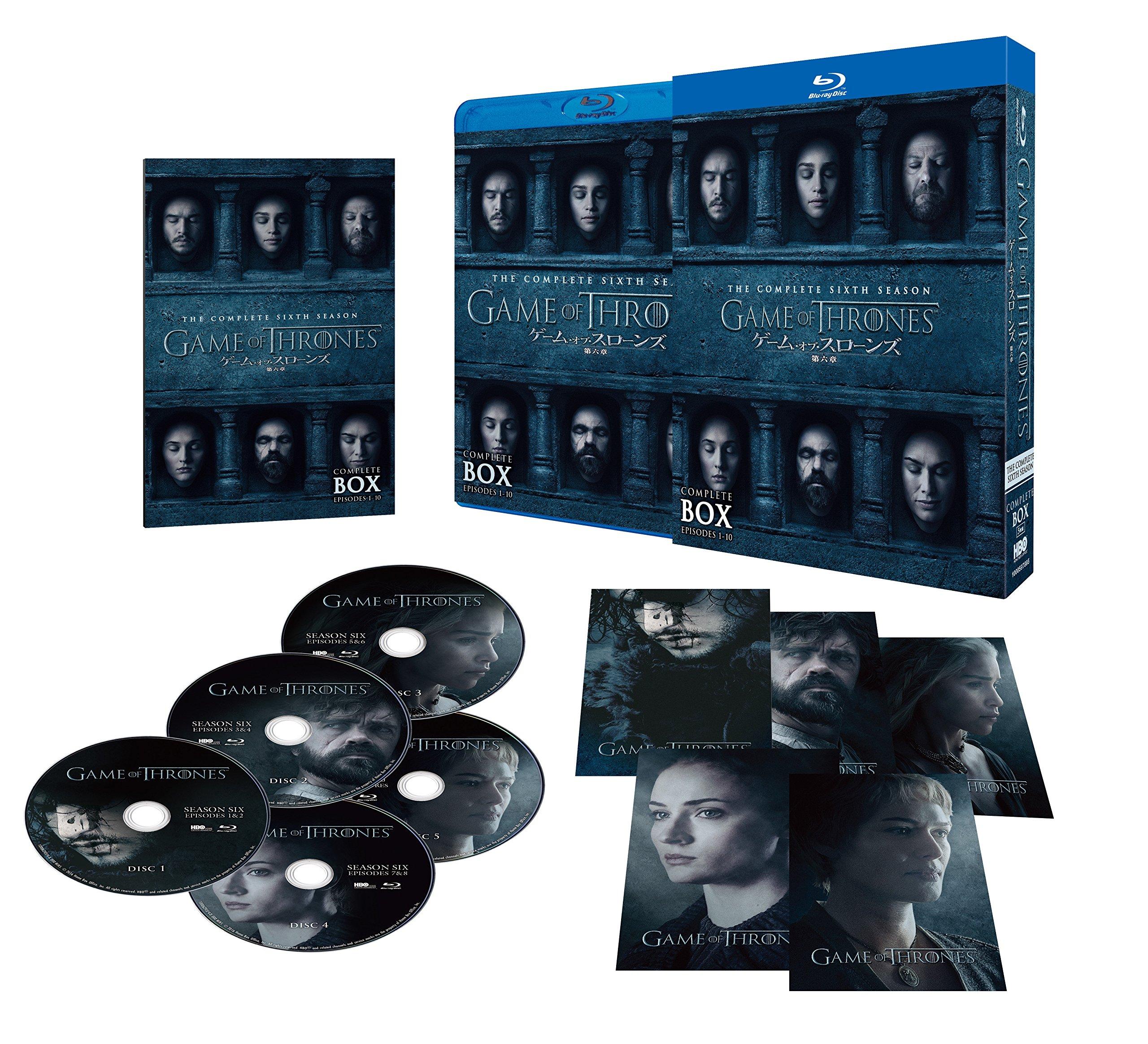 

Игра престолов Сезон Ветра зимы Полный бокс 6 Blu-ray (Комплект из 5 дисков) [Блю рей]