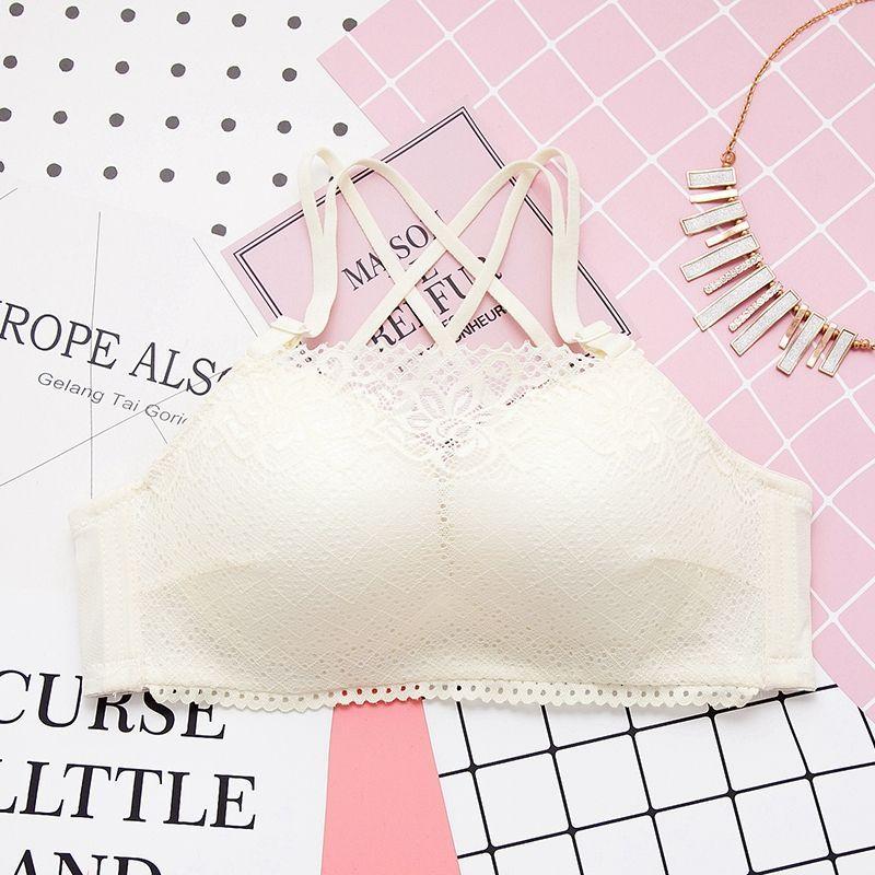Push Up Bras For Women Solid Underwear Female Brassiere Girls Simple Bras