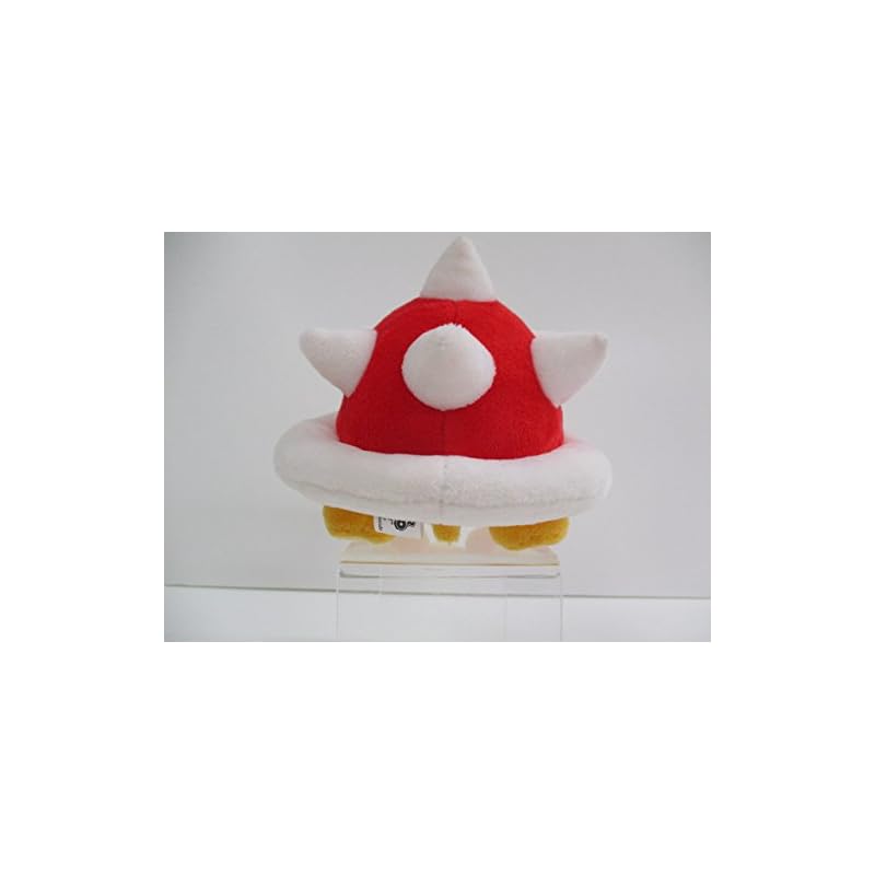 Sanei Boeki Super Mario ALL STAR COLLECTION Spiny (S) Plush Toy, W13.5 X D14.5 X H12cm, AC29