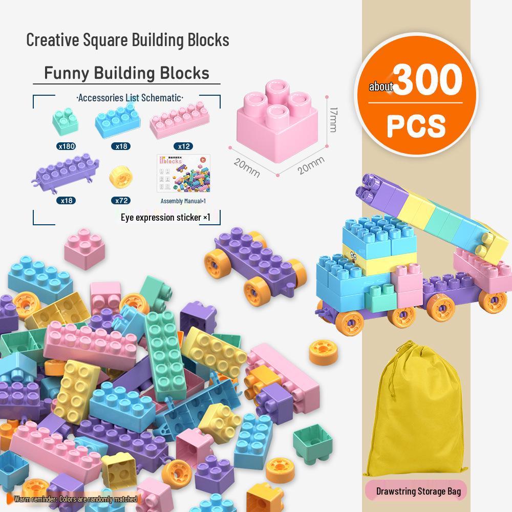 Bloques de Construcción Clásicos de Colores para Niños - Juguetes de Educación Temprana para Edades 3-6