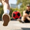 Foot Training Football Sandbag Plush Footbag Juggling Balls for Adults Soccer Style Kick Ball