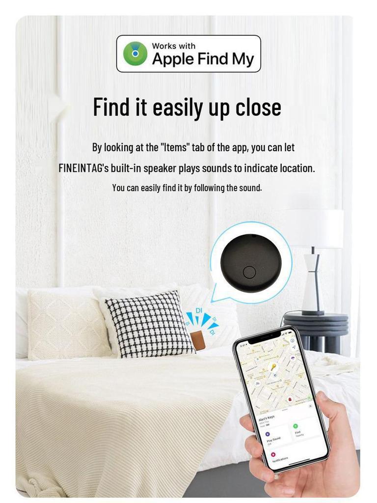 Smart GPS Pet & Personal Locator: AirTag Anti-Lost Tracker for Kids, Elderly & Luggage