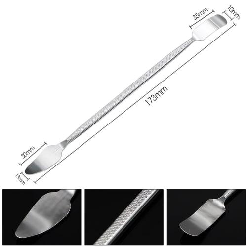 Set of 3 Metal Pry Bars, Spatula Tool, Repair Tool, Double-Headed, Craft Tool, Spatula, Metal Spatula, Crafting Rod, for Disassembly and Replacement o