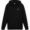 Solid Color Simple Casual Sports Half Zip Hooded Knit Sweatshirt Men Sweatshirt Black 681289-01