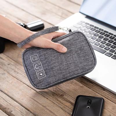 Tragbare Kabel Digital Aufbewahrungstaschen Organizer USB Gadgets Drähte Ladegerät Power Batterie Reißverschluss Kosmetiktasche Fall Zubehör Artikel