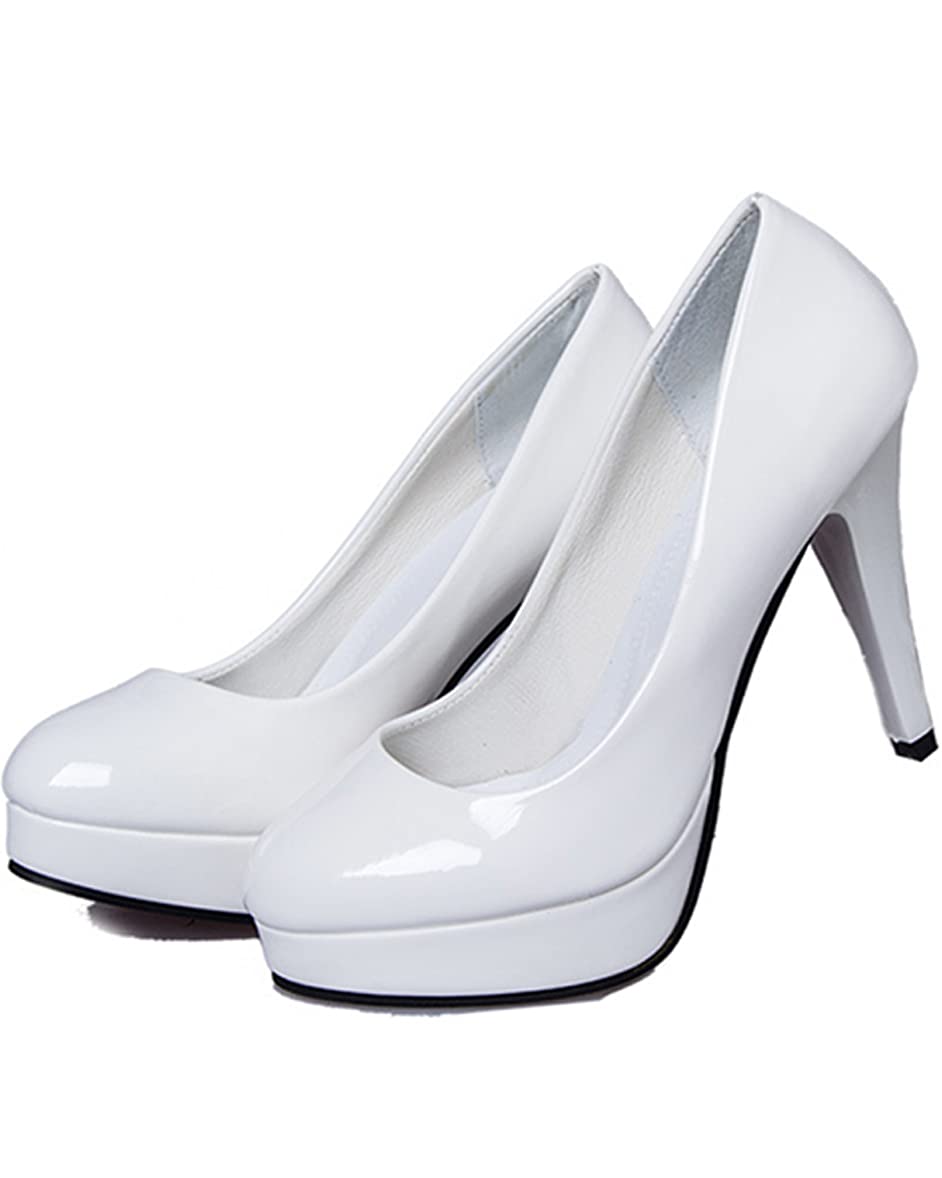 

ноги Туфли на высоком каблуке для красивой высокой свадьбы [Unibayes] [Красивый эффект] женщины, эмаль, вечеринка, сексуальные, ноги, 11 см, милые, каблук, (белый, 23,5 см) белый