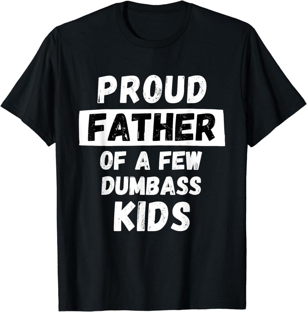 Funny Daddy Dad Joke Gift TShirt Proud Father of A Few Kids Graphic Personalized Custom Printed Women Men Summer T Shirts