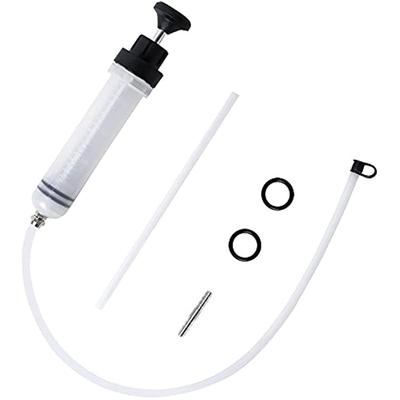 Oil Extraction Pump 200 Cc Oil Change Syringe Brake Fluid Extraction Pump Oil Sprayer With Hose Suitable For Brake Fluid Gear Oils Coolant Engin
