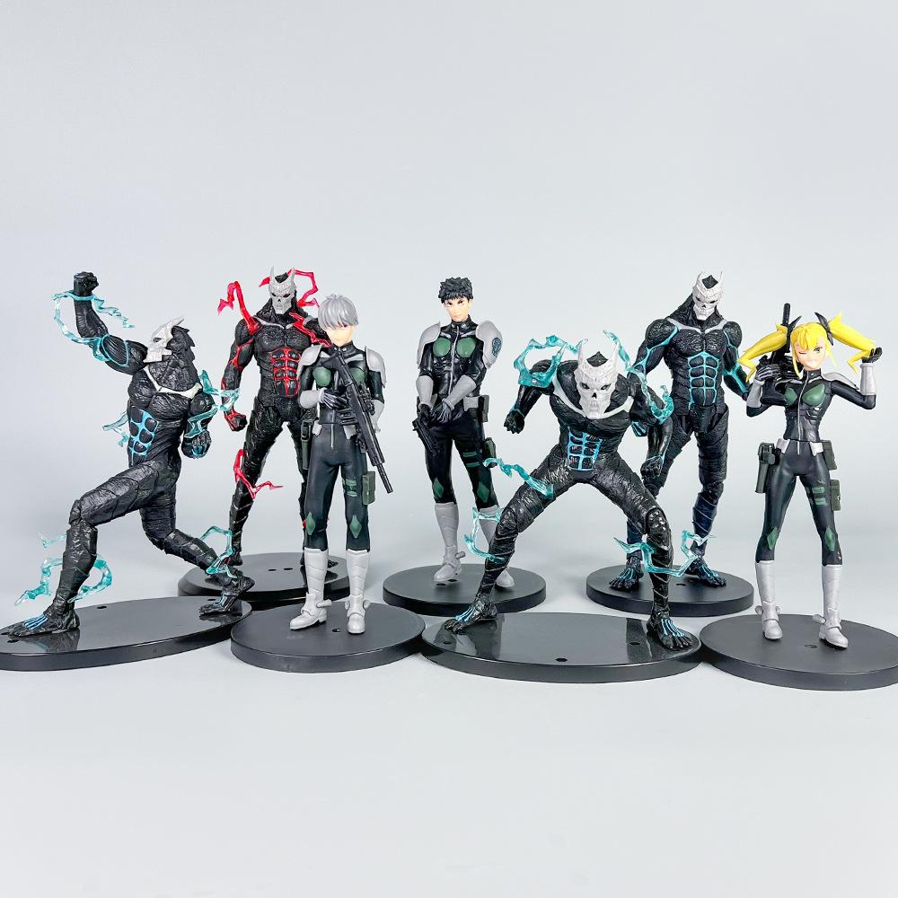 Monster No. 8 anime figurine, Dayiwa Kafka full form collectible maskeranger figurine model gift