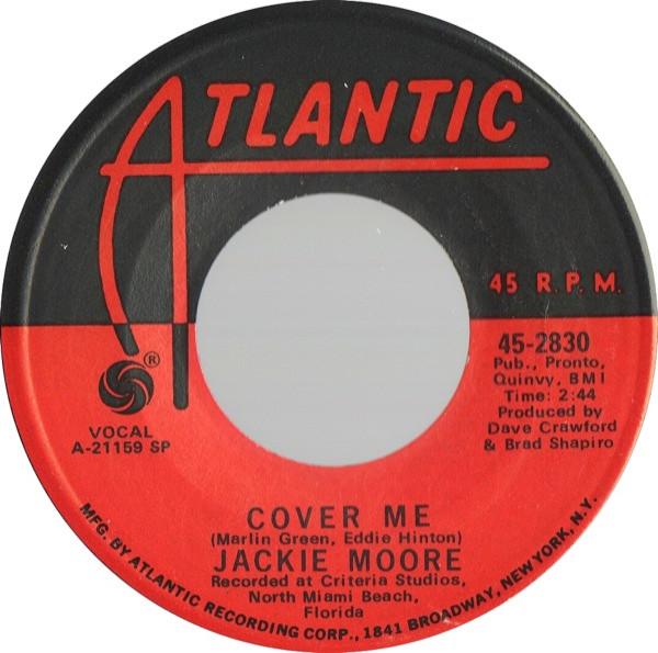 

7inch Record JACKIE MOORE - Cover Me 452830 Atlantic 1972 US Soul/Funk Used