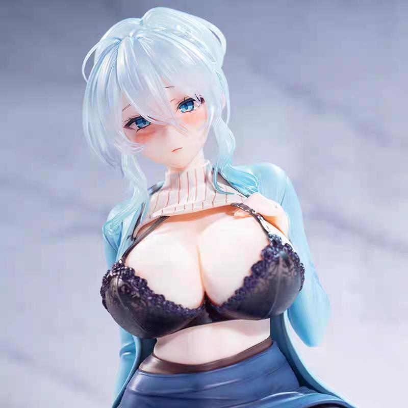 New Figures Sitting Position Japanese Cartoon Models Statue Girl Models Boys Collectible Ornament Doll Adult Toys