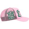 770056 Supreme University Mesh Back 5-Panel Pink