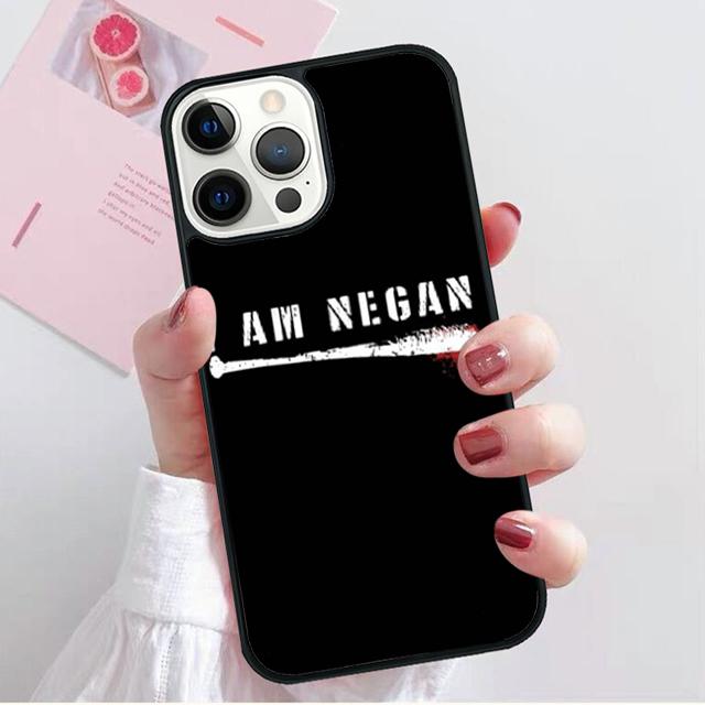 Negan Walking Dead Phone Case For iPhone 17 Air 15 16e Cover 14 13 Pro Max 12 11 Pro Max Max Plus Coque Shell
