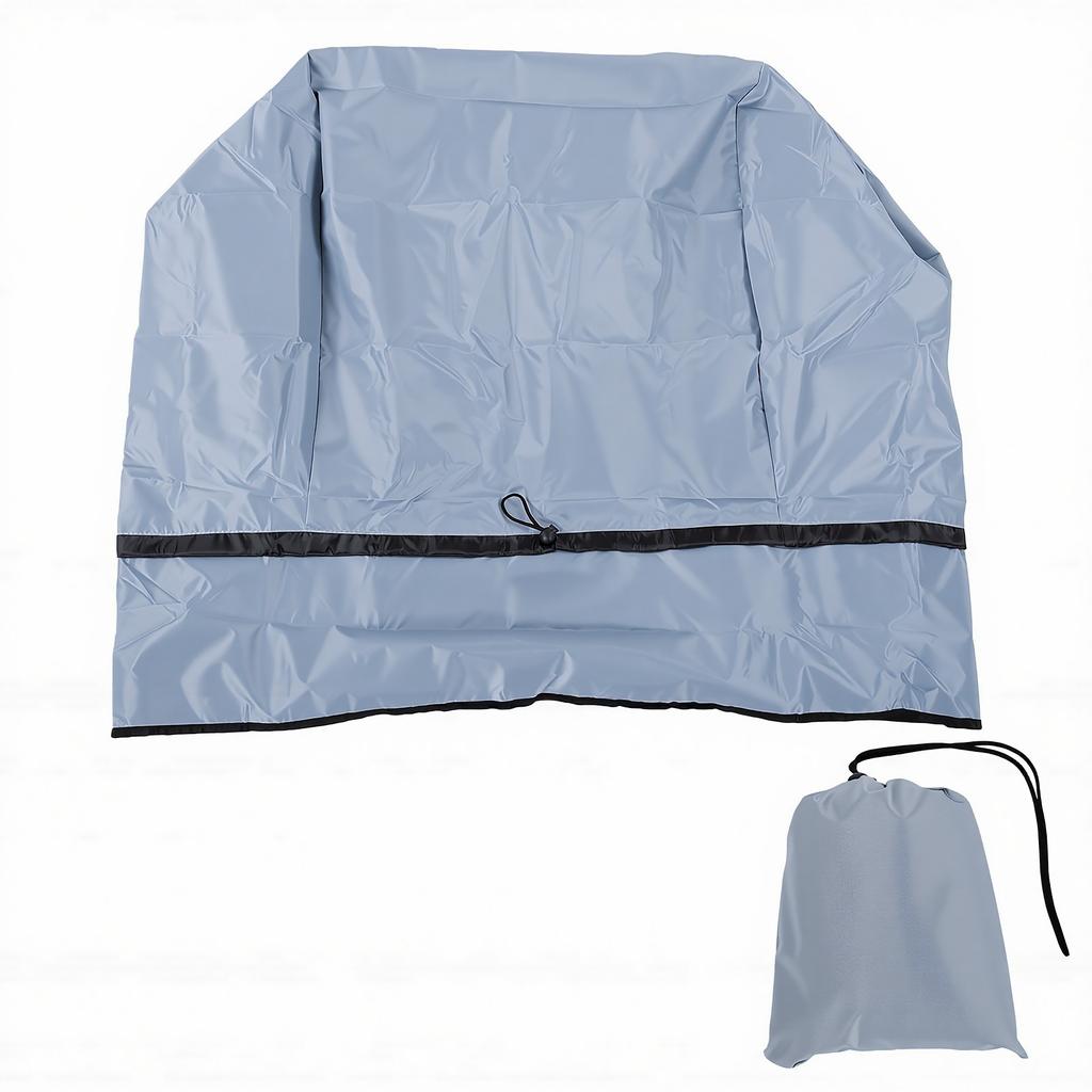 Outboard Motor Dust Cover Water and Sun Proof Outdoor Marine Engine Protector Cover Fit 50 115 Horsepower Motor
