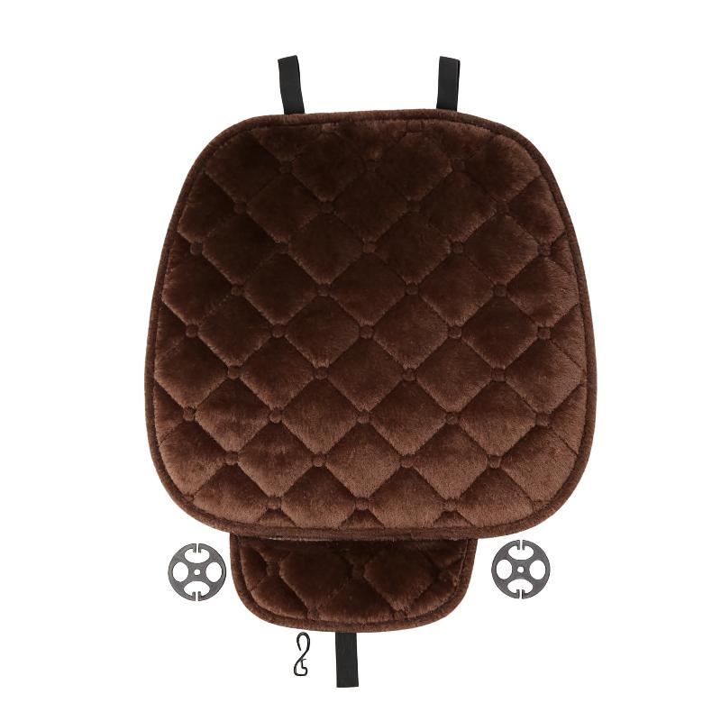 1 Set Universal Seat Protector Car Seat Cushion Soft Comfortable Without Backrest Seat Cushion Cover For Most Cars Suv