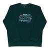 Skechers Logo Print Autumn Winter Warm Comfortable Versatile Crew Neck Sweatshirt Unisex Sweatshirt Garden-Green RF-L322U905-00XW