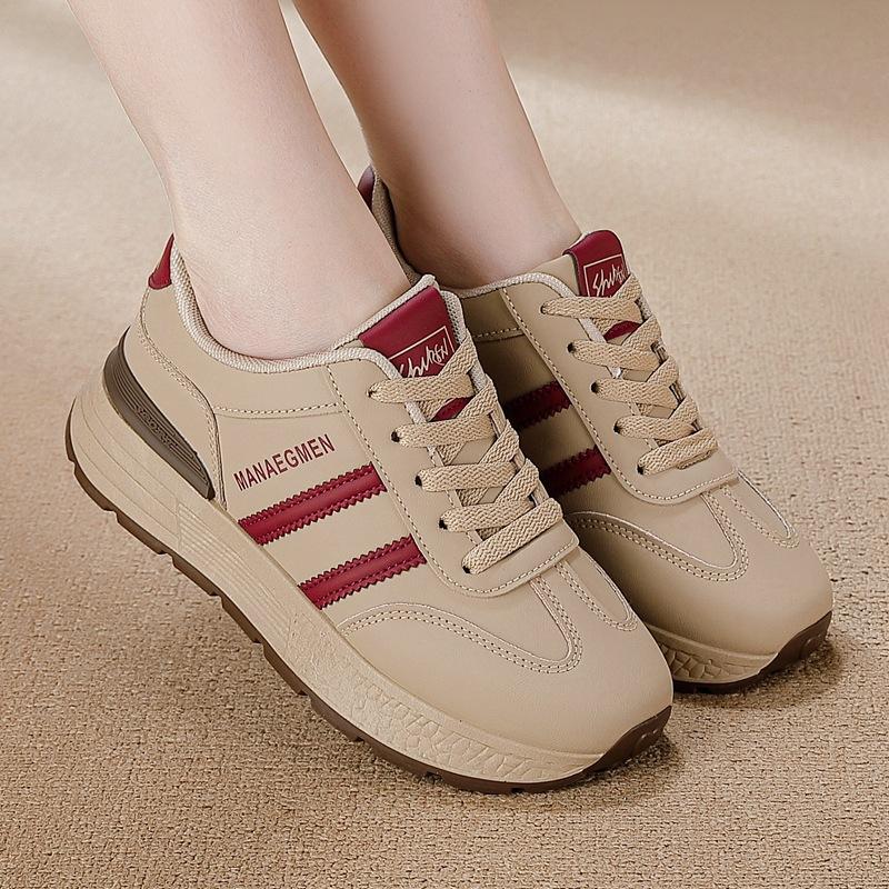 Women's Casual Shoes White Shoes Trend 2026 Sneakers Women White Vulcanized Shoes Female Tennis Sneaker Running Plus Size 35-42