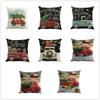 Versatile Cotton Linen Christmas Cushion Cover For Sofa Car Home Decor With Timeless Design
