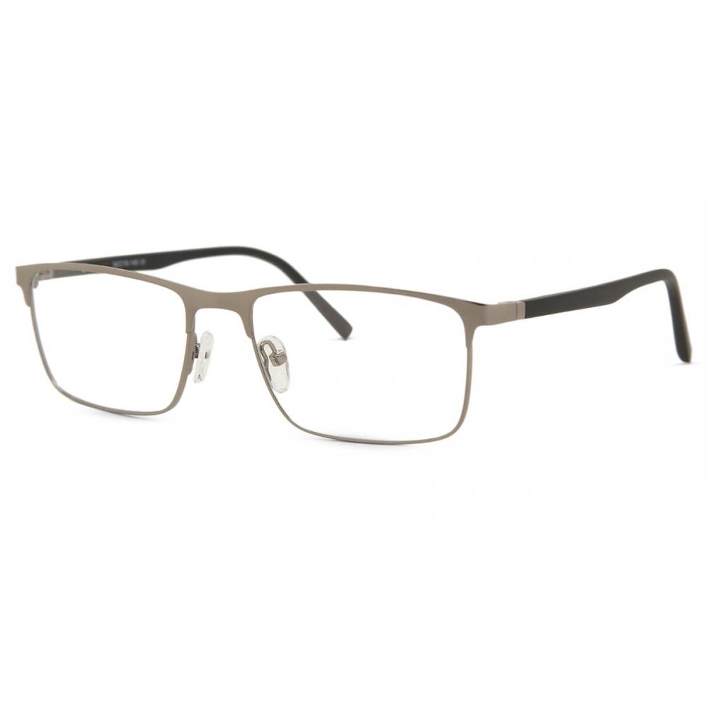 Full Rim Rectangle Silver Smartbuy Collection Blaire Asian Fit 605a Fashion Unisex Eyeglasses