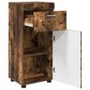 Badezimmerschrank Set TULUM Geräucherte Eiche 37 x 31,5 x 82 cm