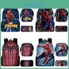 Marvel Spiderman Avengers School Backpack Oxford Fabric Breathable Lightweight Design For Kids Educational Essentials