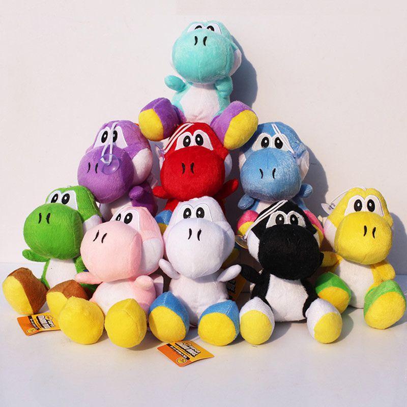 Adorable 18cm Super Mario Bros Plush Yoshi Joeut Stuffed Animal Ideal For Cuddling