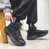 Nowe męskie buty z wysokim stanem i wysokim dołem Zwiększają codzienne buty sportowe Modne buty do biegania na świeżym powietrzu