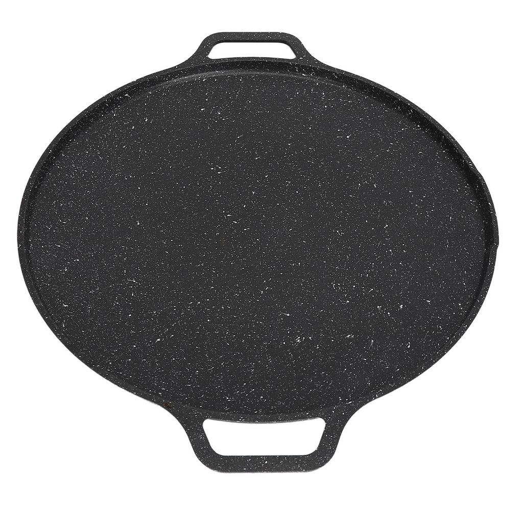 BBQ Grillpanna Non-stick Multifunktionell Lättvikt Bärbar Koreansk BBQ Grillplatta för Camping