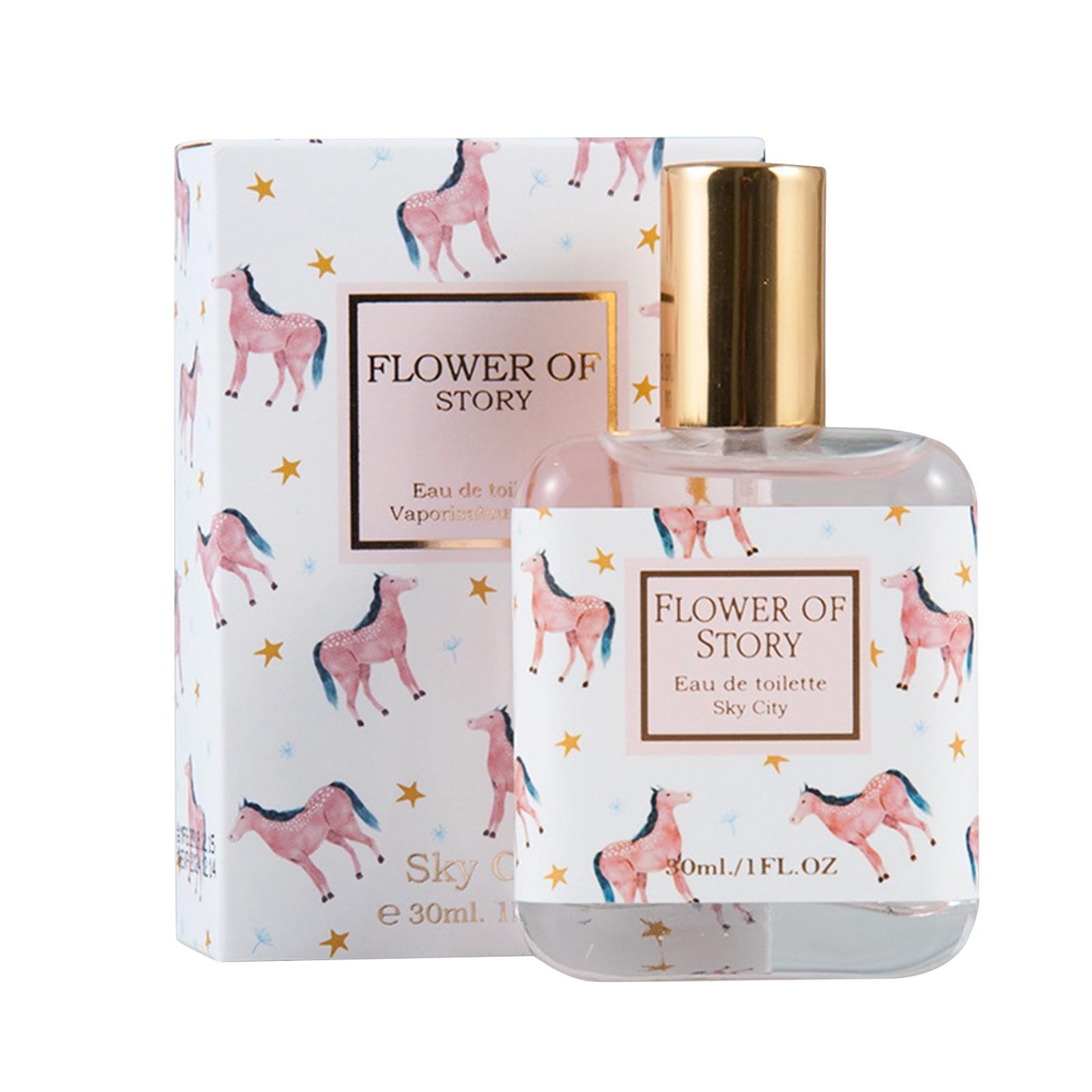 30 мл / Женские духи Flower Story Girl Series Свежие и стойкие легкие цветочные и фруктовые подарки для девочек One Size